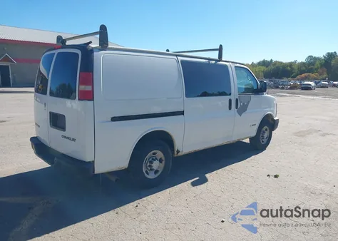 2006 Chevrolet Express Work Van from USA, damaged, VIN 1GCGG25U961219298